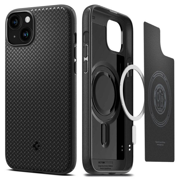 Spigen iPhone 15 Plus Skal Mag Armor MagFit Matte Black