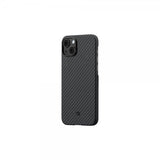 Pitaka iPhone 15 Plus Skal MagEZ Case 4 Black/Grey Twill