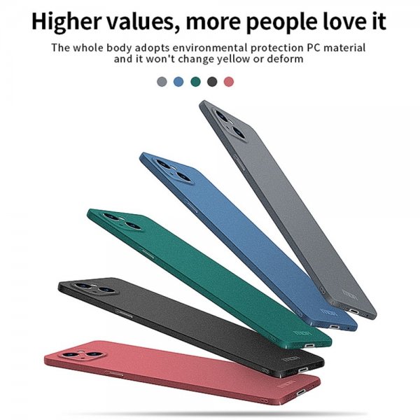 Mofi iPhone 15 Plus Skal Matte Shield Grå