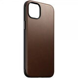 Nomad iPhone 15 Plus Skal Modern Leather Case Brun