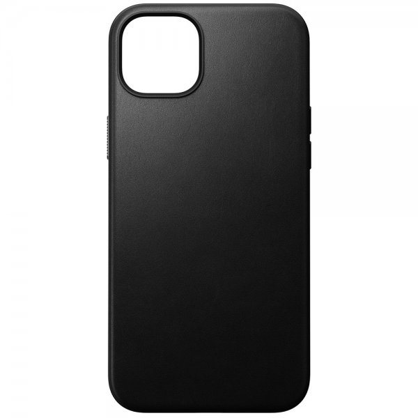 Nomad iPhone 15 Plus Skal Modern Leather Case Svart
