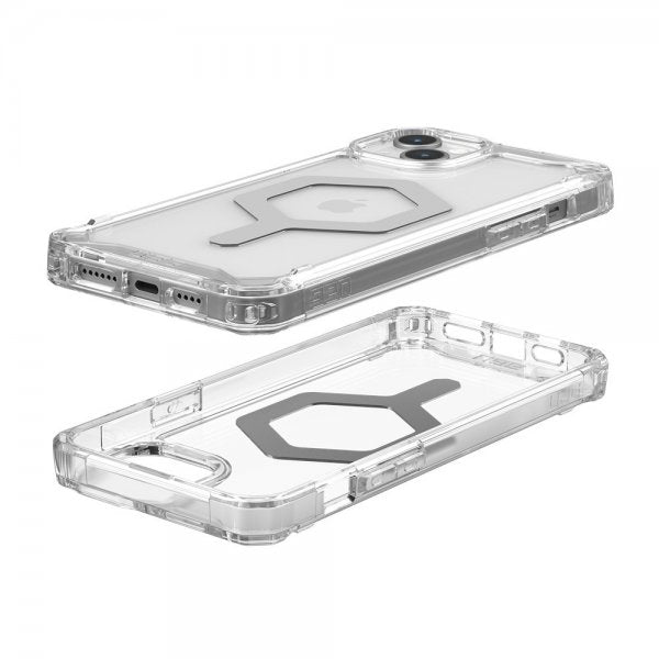 Urban Armor Gear (UAG) iPhone 15 Plus Skal Plyo MagSafe Ice Silver