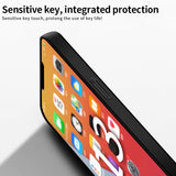 Mofi iPhone 15 Plus Skal Shield Slim Röd