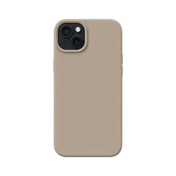 Ideal of Sweden iPhone 15 Plus Skal Silicone Case MagSafe Beige