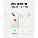Ringke iPhone 15 Plus Skal Silicone Magnetic Stone