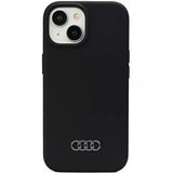 Audi iPhone 15 Plus Skal Silicone Svart