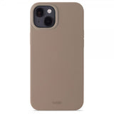 holdit iPhone 15 Plus Skal Silikon Mocha Brown