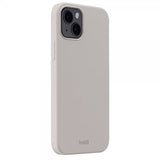 holdit iPhone 15 Plus Skal Silikon Taupe