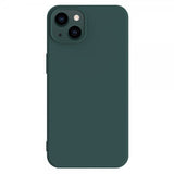 X-Level iPhone 15 Plus Skal Silikontextur Grön