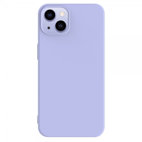 X-Level iPhone 15 Plus Skal Silikontextur Lila