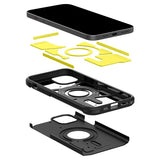 Spigen iPhone 15 Plus Skal Tough Armor MagFit Svart