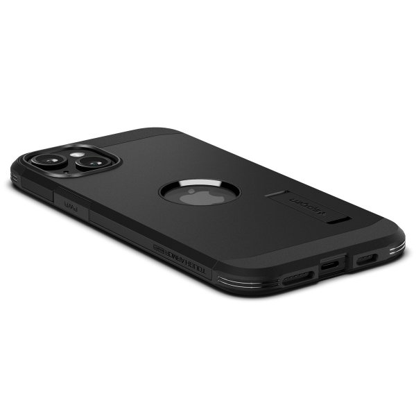 Spigen iPhone 15 Plus Skal Tough Armor MagFit Svart