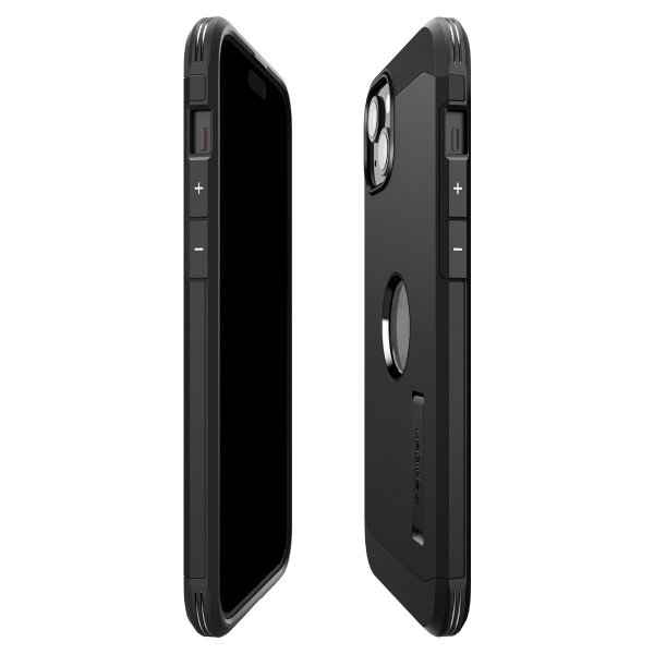 Spigen iPhone 15 Plus Skal Tough Armor MagFit Svart
