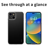 Mofi iPhone 15 Plus Skal Transparent TPU Klar