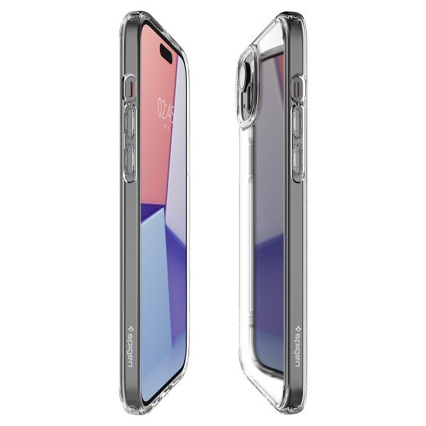 Spigen iPhone 15 Plus Skal Ultra Hybrid Crystal Clear
