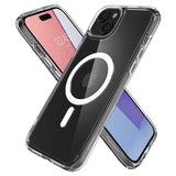 Spigen iPhone 15 Plus Skal Ultra Hybrid MagFit Vit