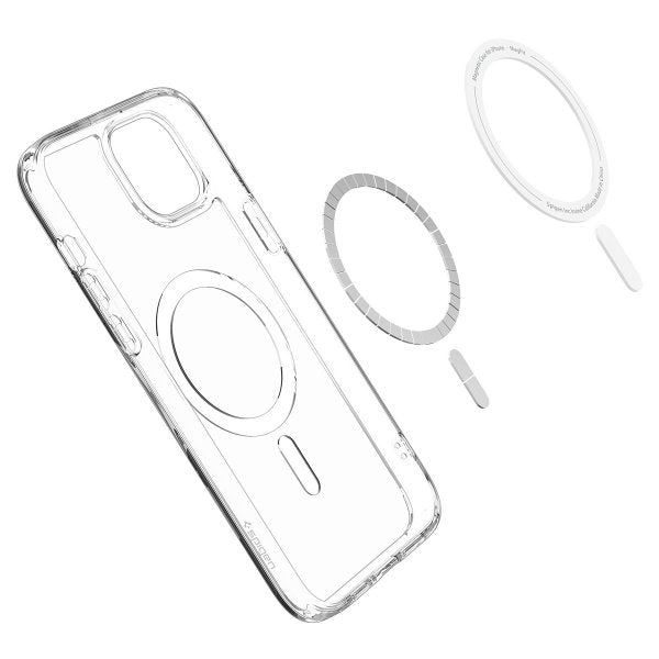 Spigen iPhone 15 Plus Skal Ultra Hybrid MagFit Vit