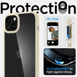 Spigen iPhone 15 Plus Skal Ultra Hybrid Mute Beige