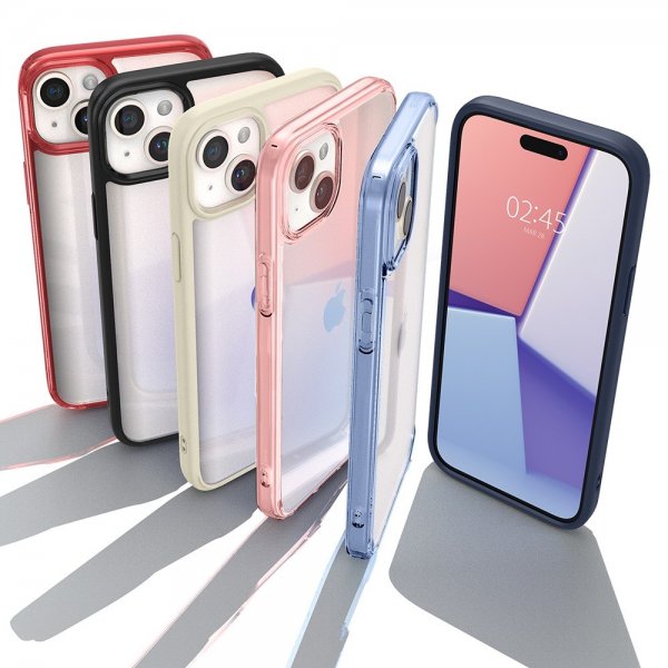 Spigen iPhone 15 Plus Skal Ultra Hybrid Red Crystal