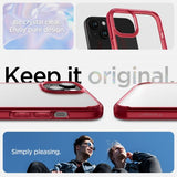 Spigen iPhone 15 Plus Skal Ultra Hybrid Red Crystal
