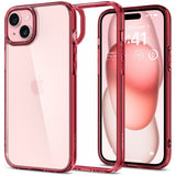 Spigen iPhone 15 Plus Skal Ultra Hybrid Red Crystal