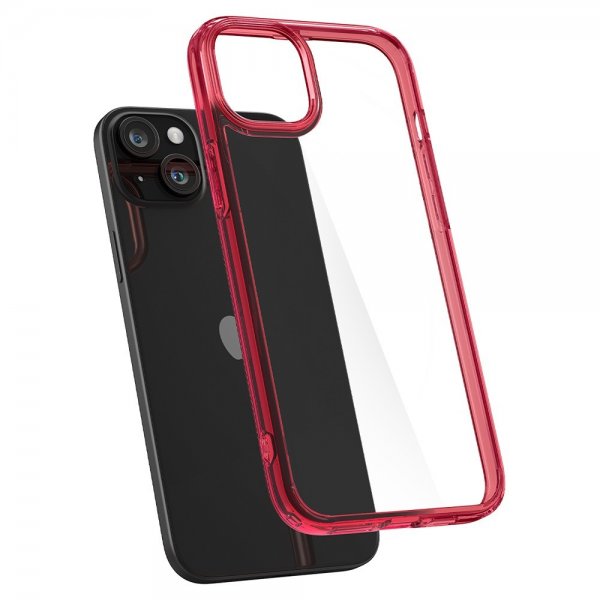 Spigen iPhone 15 Plus Skal Ultra Hybrid Red Crystal