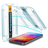 Spigen iPhone 15 Plus/iPhone 16 Plus Skärmskydd GLAS.tR EZ Fit 2-pack