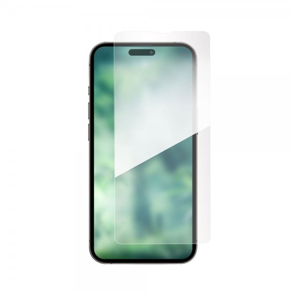 Xqisit iPhone 15 Plus Skärmskydd Tough Glass Case Friendly