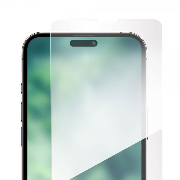 Xqisit iPhone 15 Plus Skärmskydd Tough Glass Case Friendly