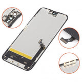 iPhone 15 Plus Soft OLED Display High Quality Black(DD brand)