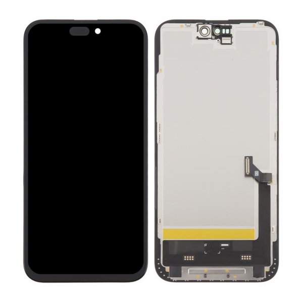 iPhone 15 Plus Soft OLED Display High Quality Black(DD brand)