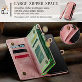 CaseMe iPhone 15 Pro Fodral 008 Series Löstagbart Skal Rosa