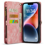 CaseMe iPhone 15 Pro Fodral 008 Series Löstagbart Skal Rosa