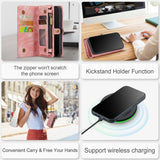 CaseMe iPhone 15 Pro Fodral 008 Series Löstagbart Skal Rosa