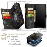 CaseMe iPhone 15 Pro Fodral 008 Series Löstagbart Skal Svart