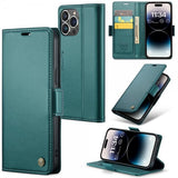 CaseMe iPhone 15 Pro Fodral 023 Series Grön