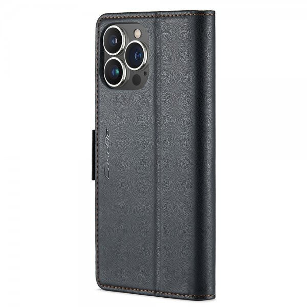 CaseMe iPhone 15 Pro Fodral 023 Series Svart