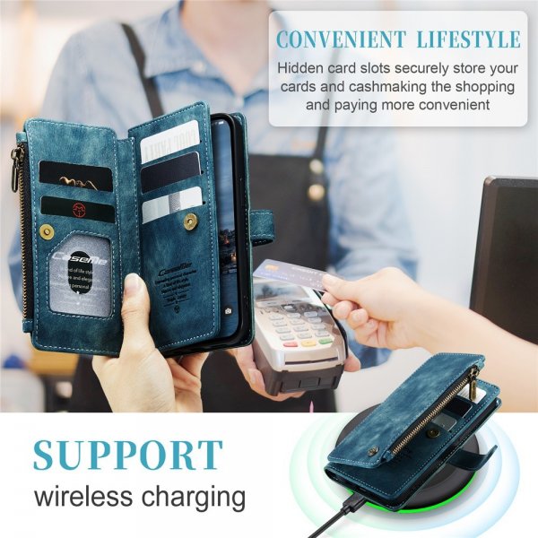 CaseMe iPhone 15 Pro Fodral C30 Series Petrol