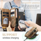 CaseMe iPhone 15 Pro Fodral C30 Series Brun