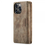 CaseMe iPhone 15 Pro Fodral C30 Series Brun