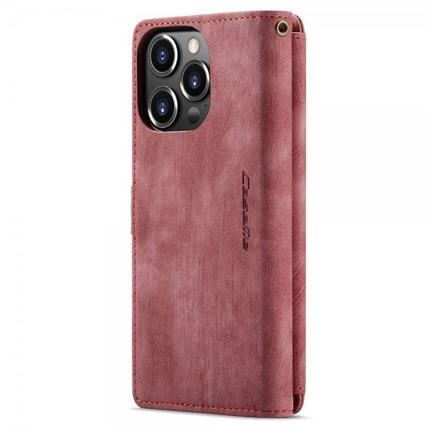 CaseMe iPhone 15 Pro Fodral C30 Series Röd