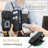 CaseMe iPhone 15 Pro Fodral C30 Series Svart
