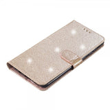 iPhone 15 Pro Fodral Glitter Guld