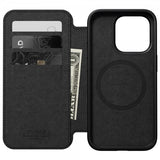 Nomad iPhone 15 Pro Fodral Modern Leather Folio Horween Rustic Brown