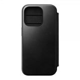 Nomad iPhone 15 Pro Fodral Modern Leather Folio Horween Svart