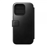 Nomad iPhone 15 Pro Fodral Modern Leather Folio Horween Svart