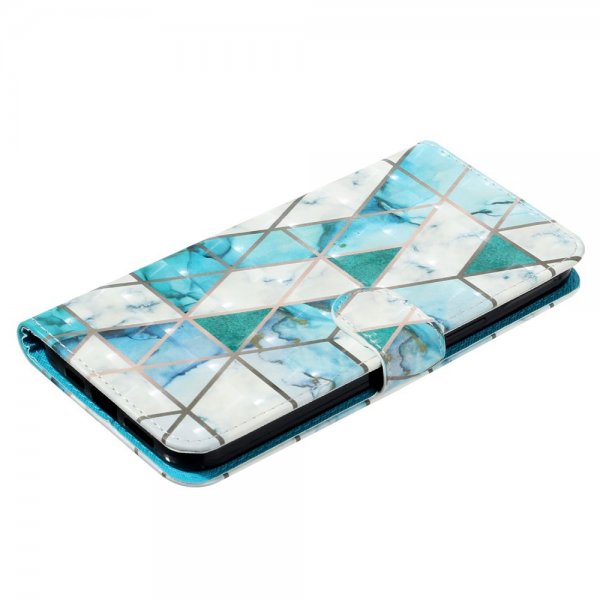 iPhone 15 Pro Fodral Motiv Grön Marmor