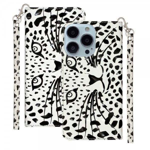 iPhone 15 Pro Fodral Motiv Leopard