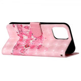 iPhone 15 Pro Fodral Motiv Rosa Nallebjörnar