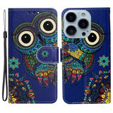 iPhone 15 Pro Fodral Motiv Uggla Mandala
